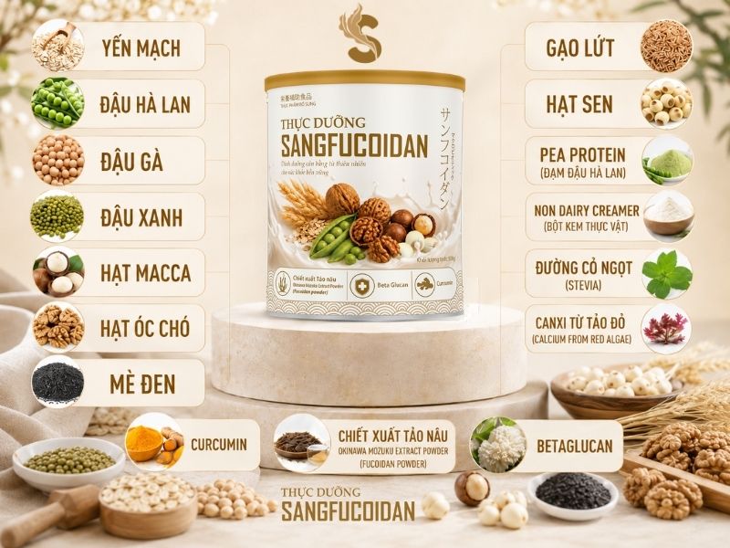 thành phần thực dưỡng sangfucoidan