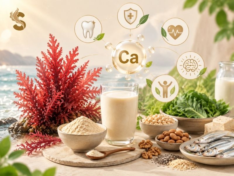 canxi tảo đỏ