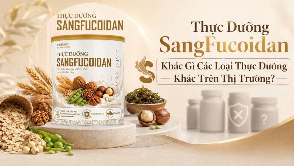 thực dưỡng sangfucoidan khác gì