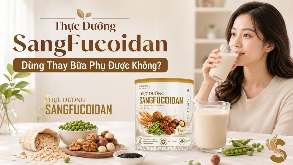 thực dưỡng sangfucoidan dùng thay bữa phụ