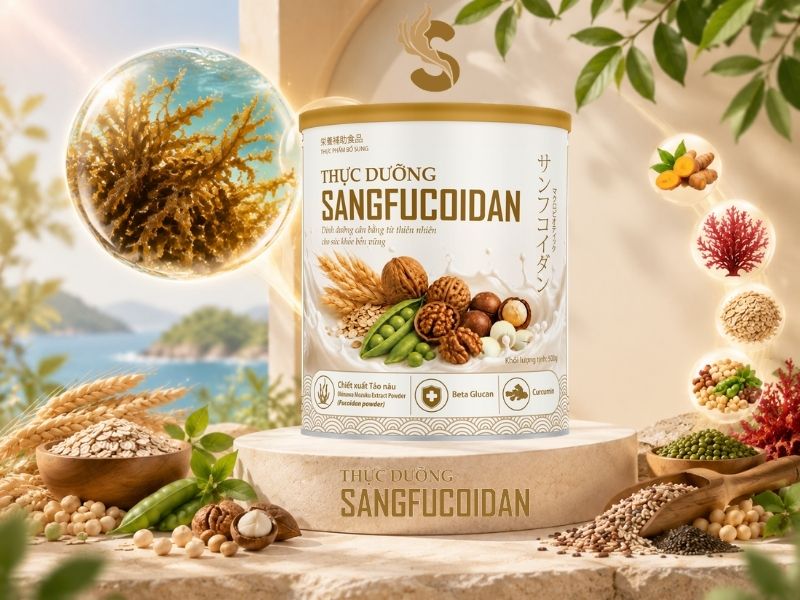 thực dưỡng sangfucoidan giàu dinh dưỡng