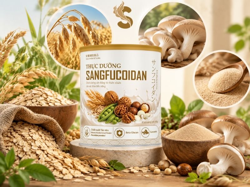 betaglucan trong thực dưỡng sangfucoidan