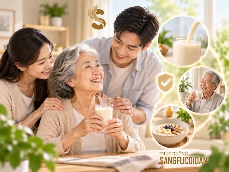 thực dưỡng sangfucoidan cho người thể trạng yếu