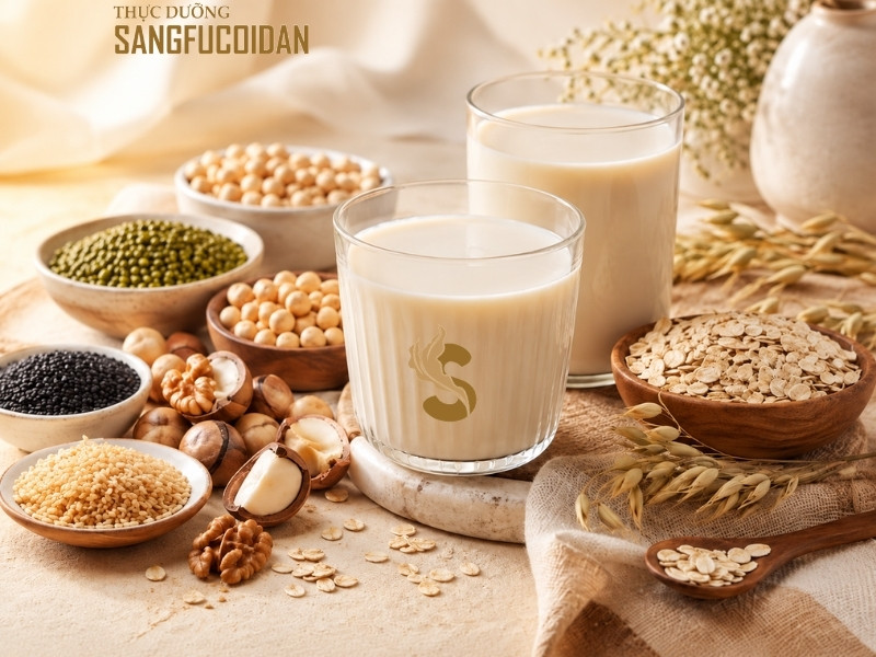 sữa hạt không đường