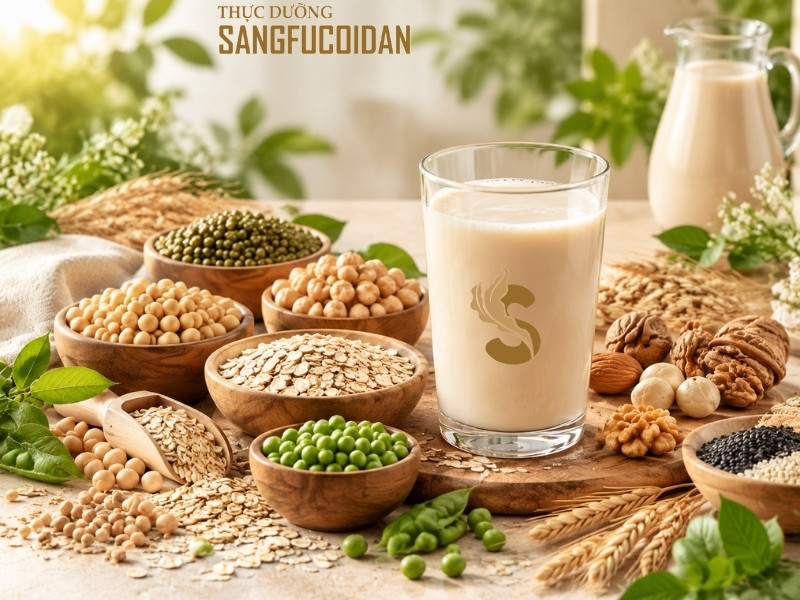 sữa hạt protein sangfucoidan