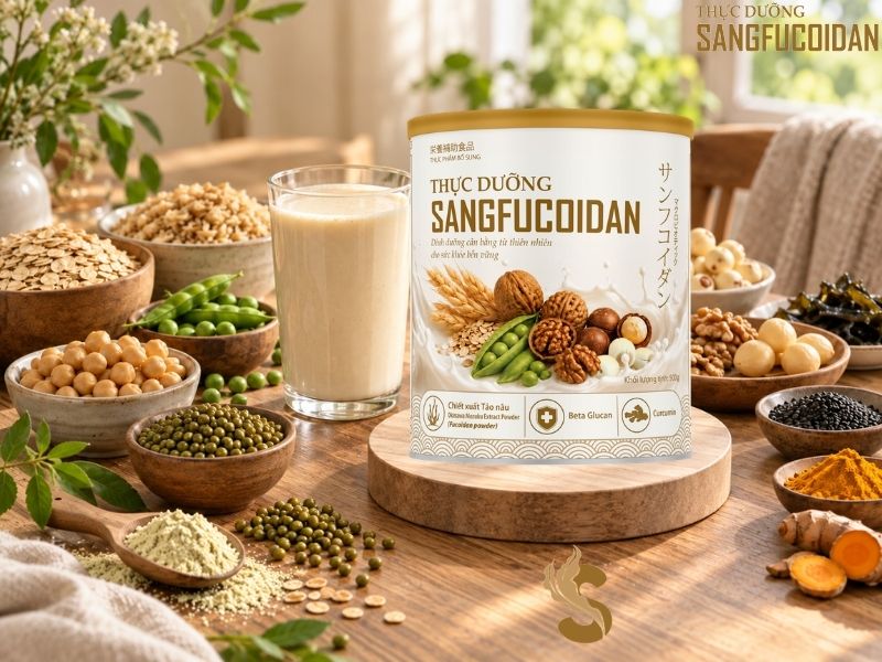 thực dưỡng sangfucoidan bổ sung betaglucan