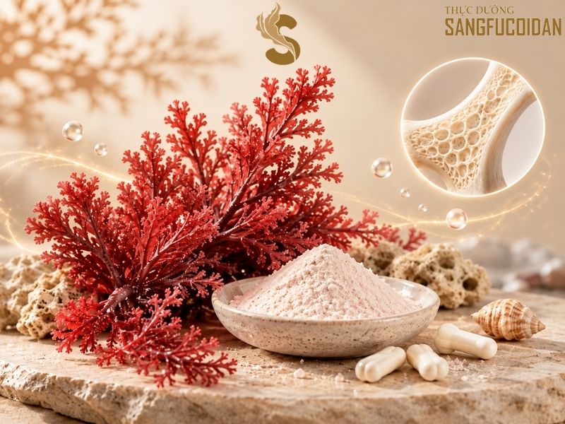 canxi tảo đỏ