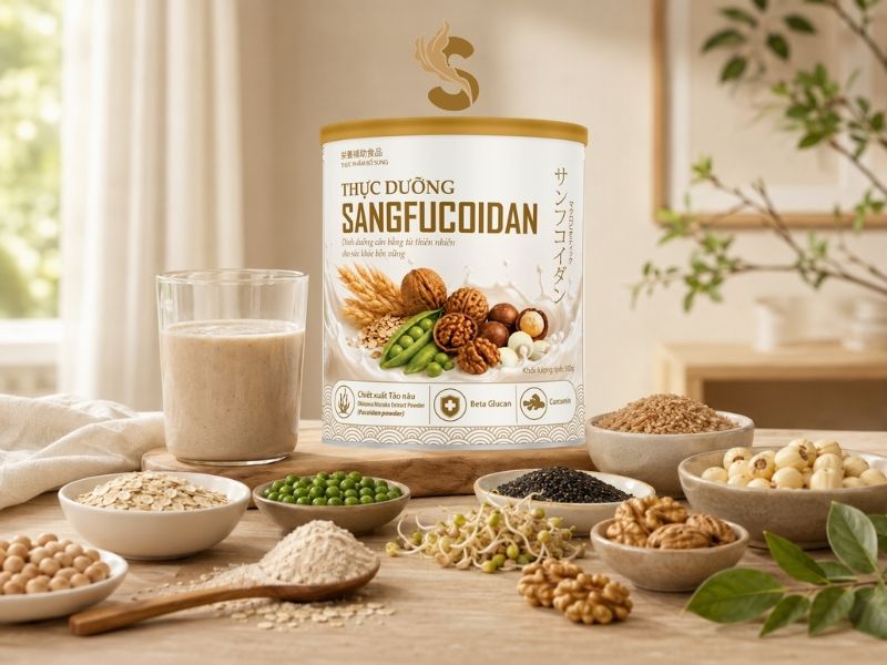 thực dưỡng sangfucoidan cho người ung thư phổi