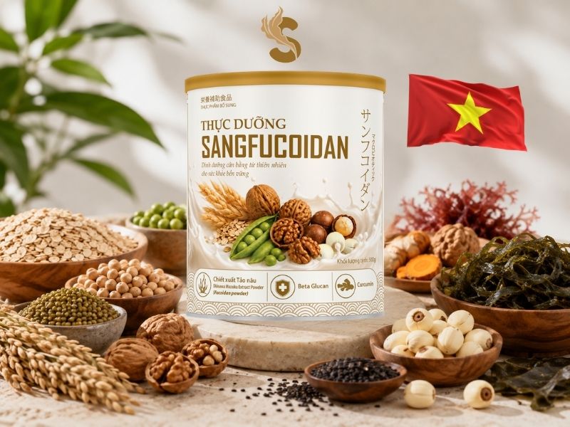thực dưỡng sangfucoidan từ Việt Nam