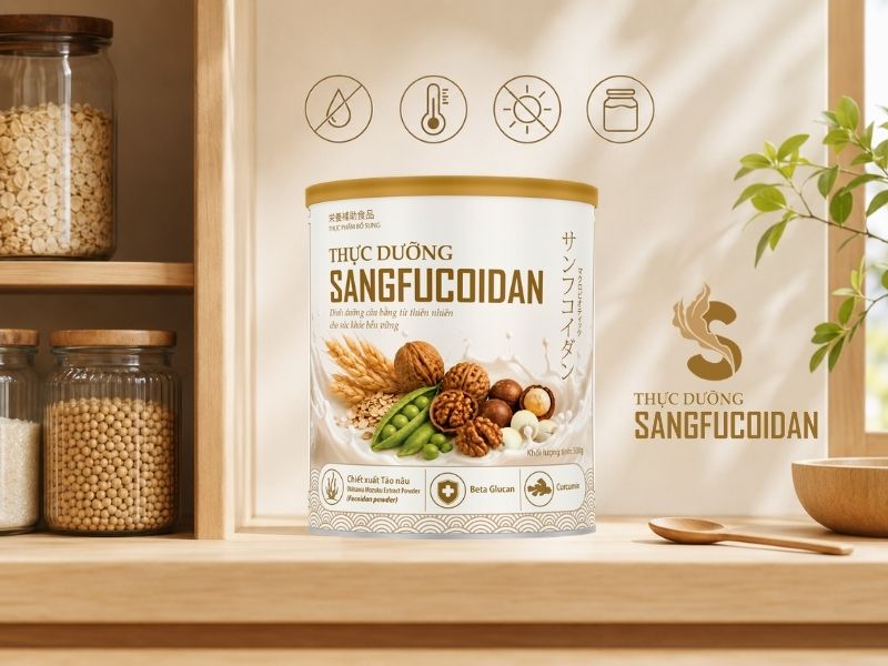 bảo quản thực dưỡng sangfucoidan