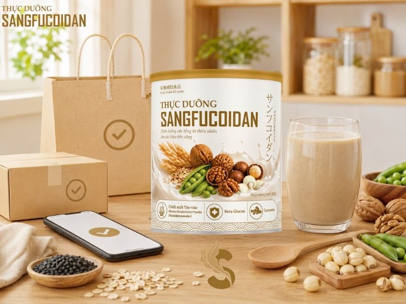 bảo quản thực dưỡng sangfucoidan