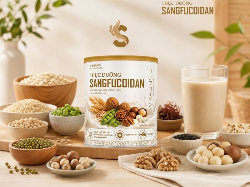 thực dưỡng sangfucoidan giàu dinh dưỡng