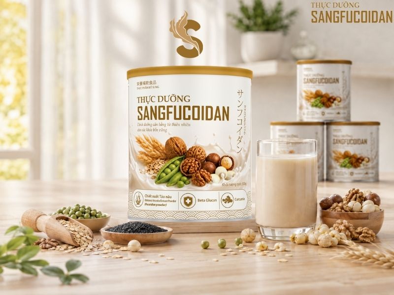 thực dưỡng sangfucoidan giàu dinh dưỡng