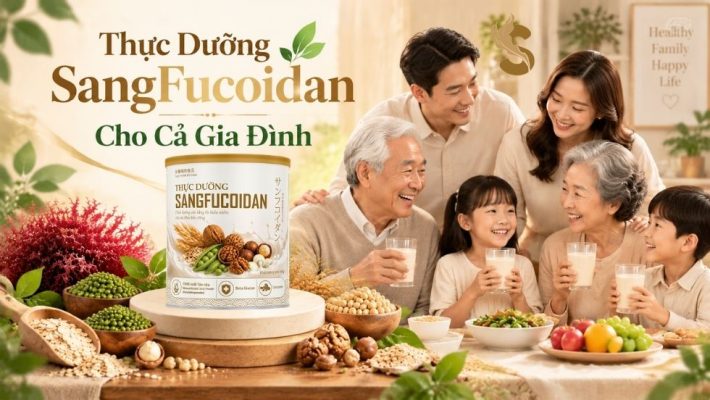 thực dưỡng sangfucoidan cho gia đình