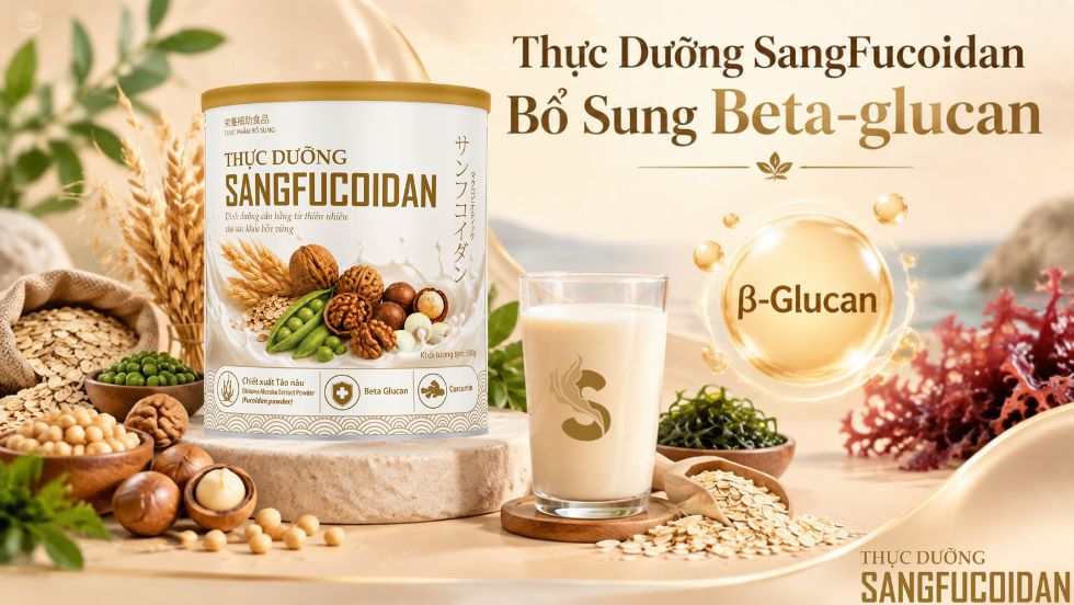 Thực Dưỡng SangFucoidan bổ sung BetaGlucan