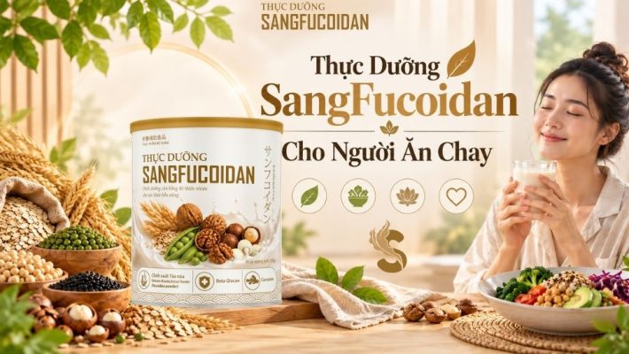thực dưỡng sangfucoidan cho người ăn chay
