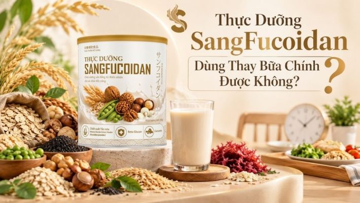 thực dưỡng sangfucoidan dùng thay bữa chính
