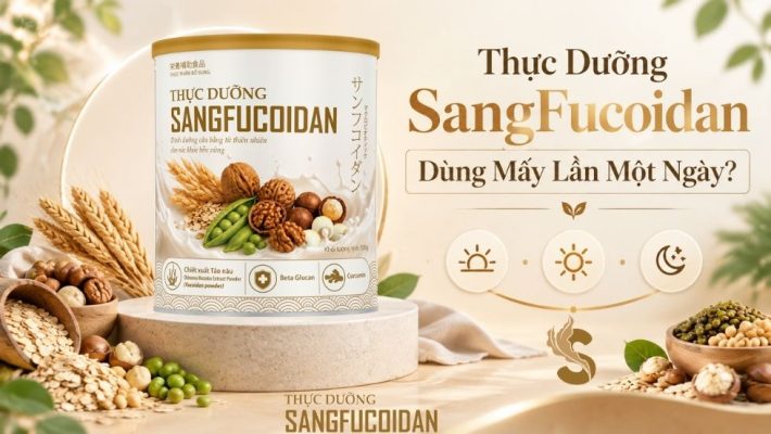 thực dưỡng sangfucoidan dùng mấy lần mỗi ngày