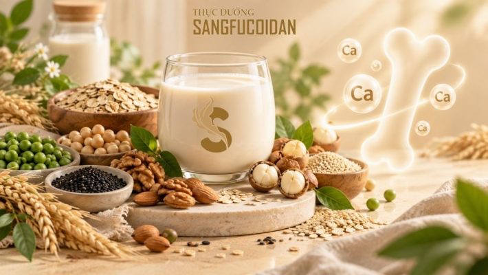sữa hạt giàu canxi