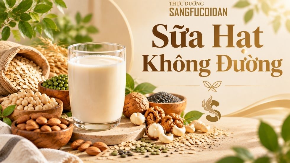 sữa hạt không đường