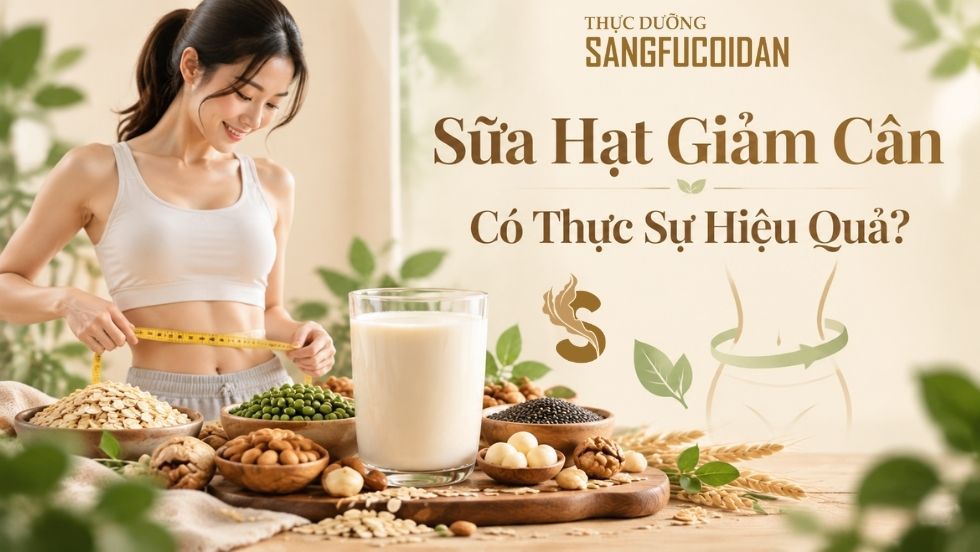 sữa hạt giảm cân