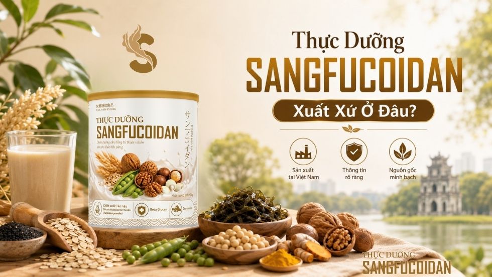 thực dưỡng sangfucoidan xuất xứ ở đâu?
